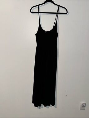 See You Monday Black Sundress Size Large